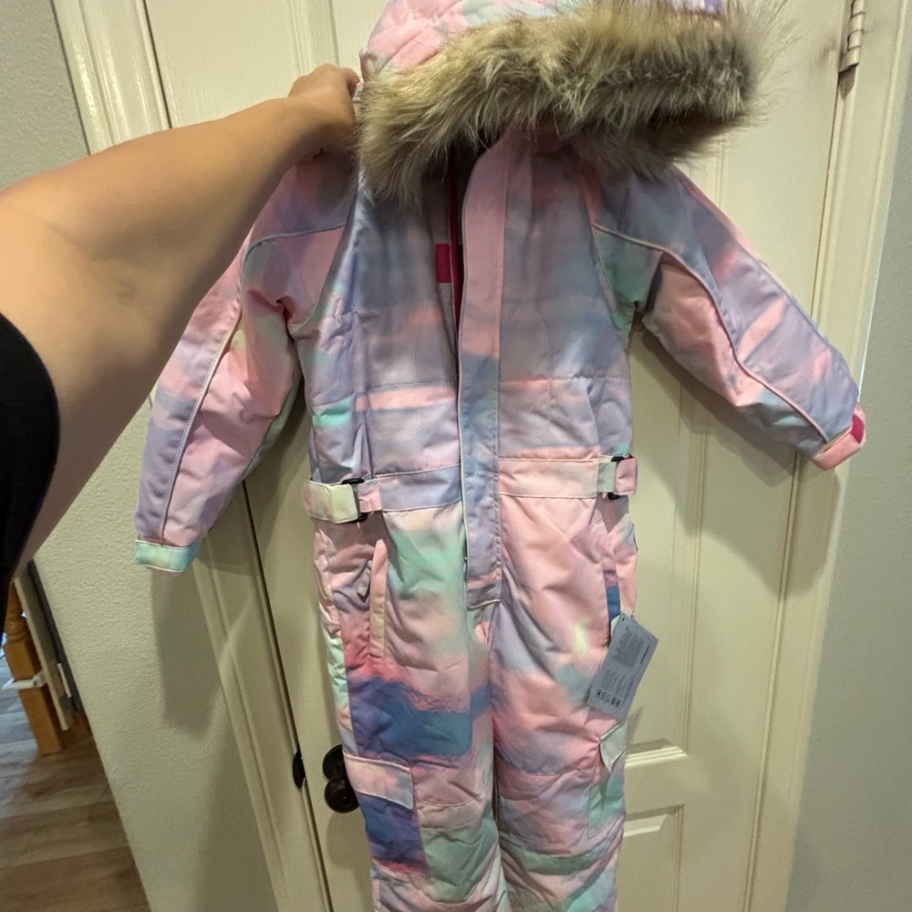 Kids Multicolor Snowsuit